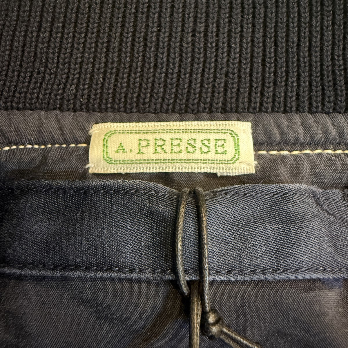 A．PRESSE 25AW/Vintage Silk Flight Jacket／ヴィンテージシルクフライトジャケット25AAP-01-26 古着・中古-8枚目のアイテム画像