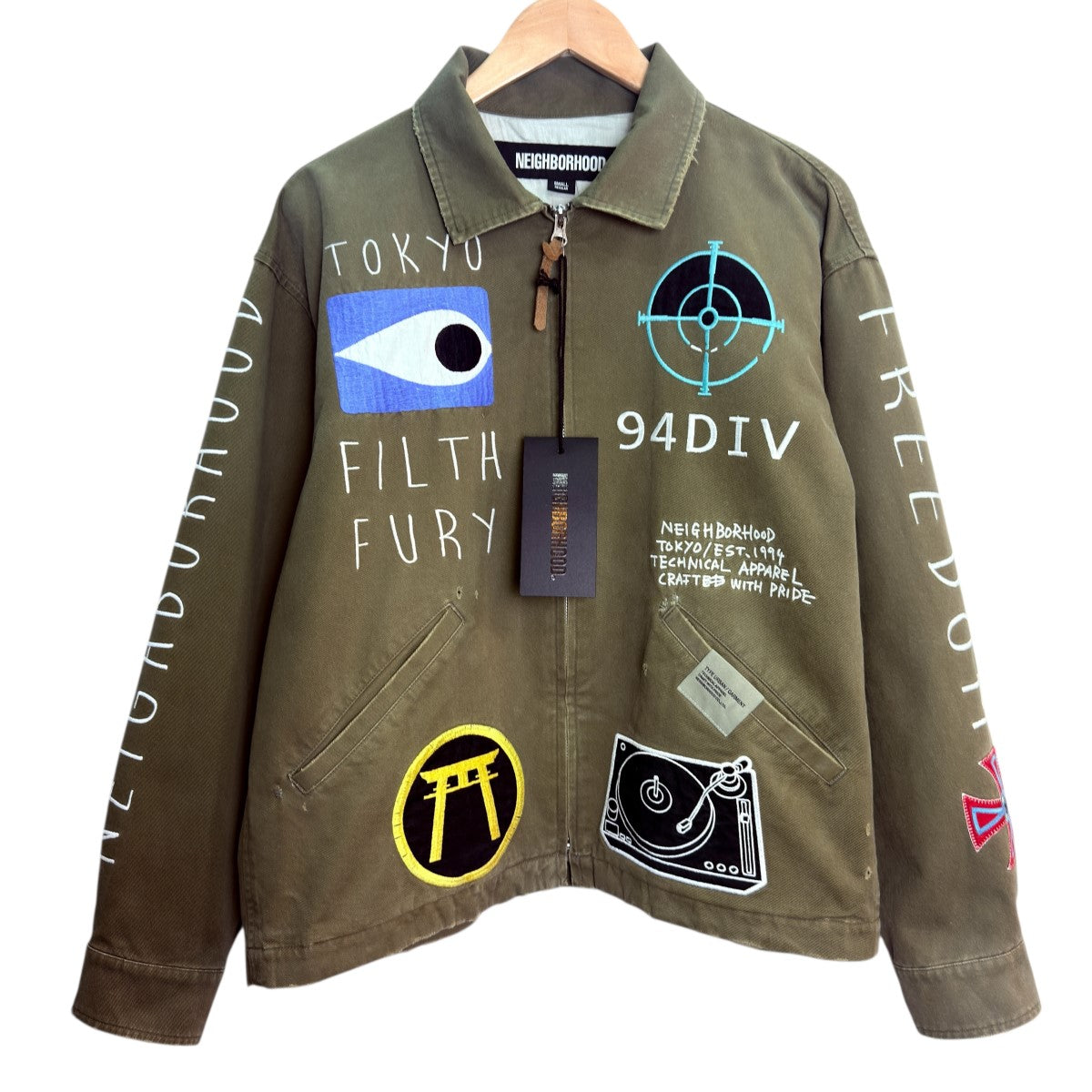 NEIGHBORHOOD 24SS/SAVAGE SOUVENIR JACKET／サベージスーベニアジャケット/241YTNH-JKM01 古着・中古-1枚目のアイテム画像
