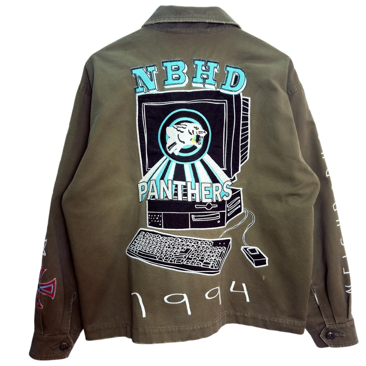NEIGHBORHOOD 24SS/SAVAGE SOUVENIR JACKET／サベージスーベニアジャケット/241YTNH-JKM01 古着・中古-2枚目のアイテム画像