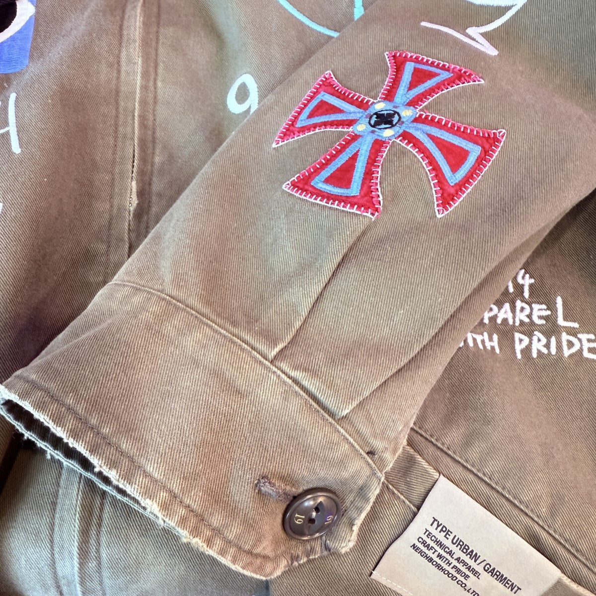 NEIGHBORHOOD 24SS/SAVAGE SOUVENIR JACKET／サベージスーベニアジャケット/241YTNH-JKM01 古着・中古-4枚目のアイテム画像