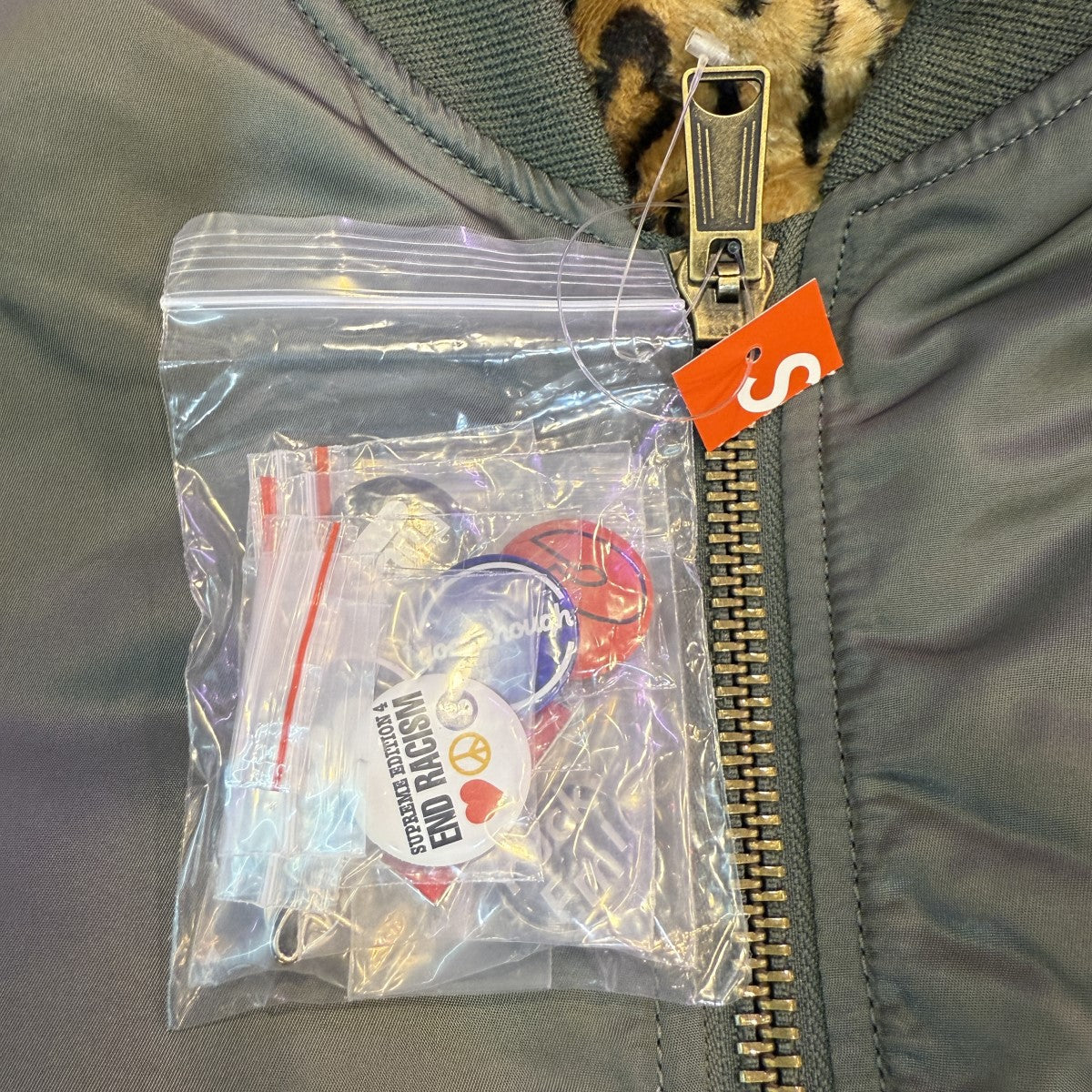 Supreme/GOODENOUGH リバーシブル MA-1ジャケット　XL Supreme GOODENOUGH Reversible MA-1 Black Men's - SS25 - US