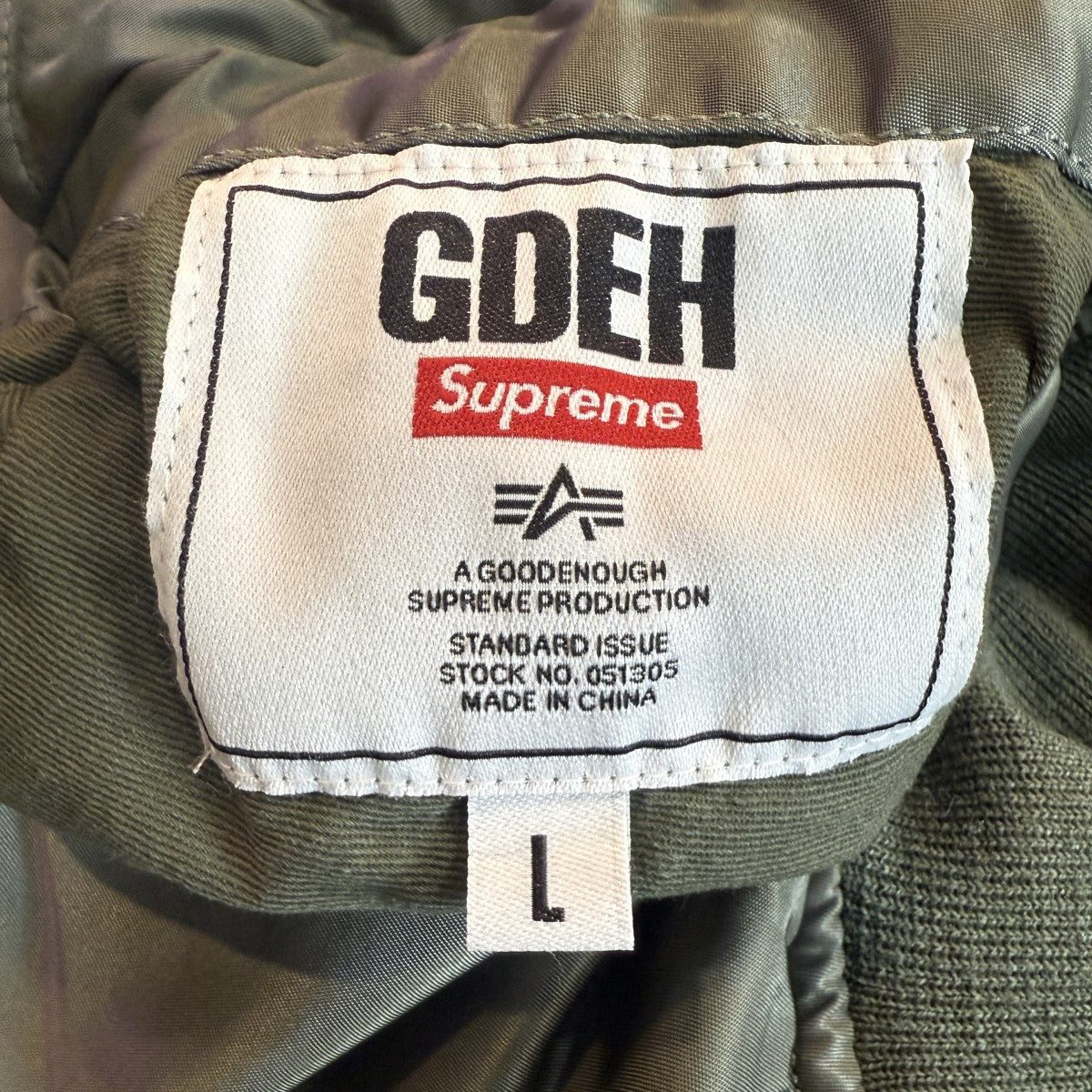 Supreme×GOODENOUGH 25SS/Reversible MA-1／グッドイナフ リバーシブル