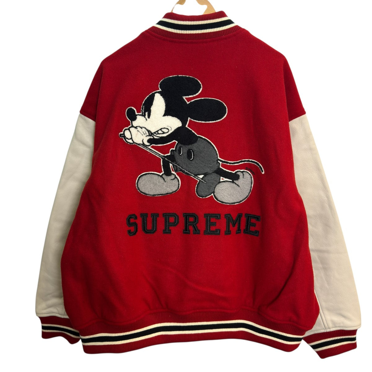 25AW/Mickey Varsity Jacket／ナンバーナインミッキーバーシティジャケット