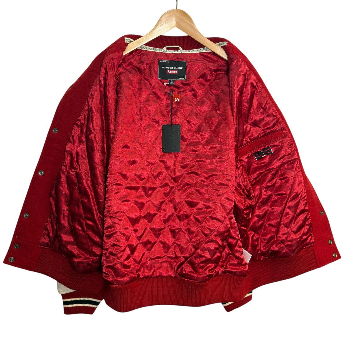 25AW/Mickey Varsity Jacket／ナンバーナインミッキーバーシティジャケット