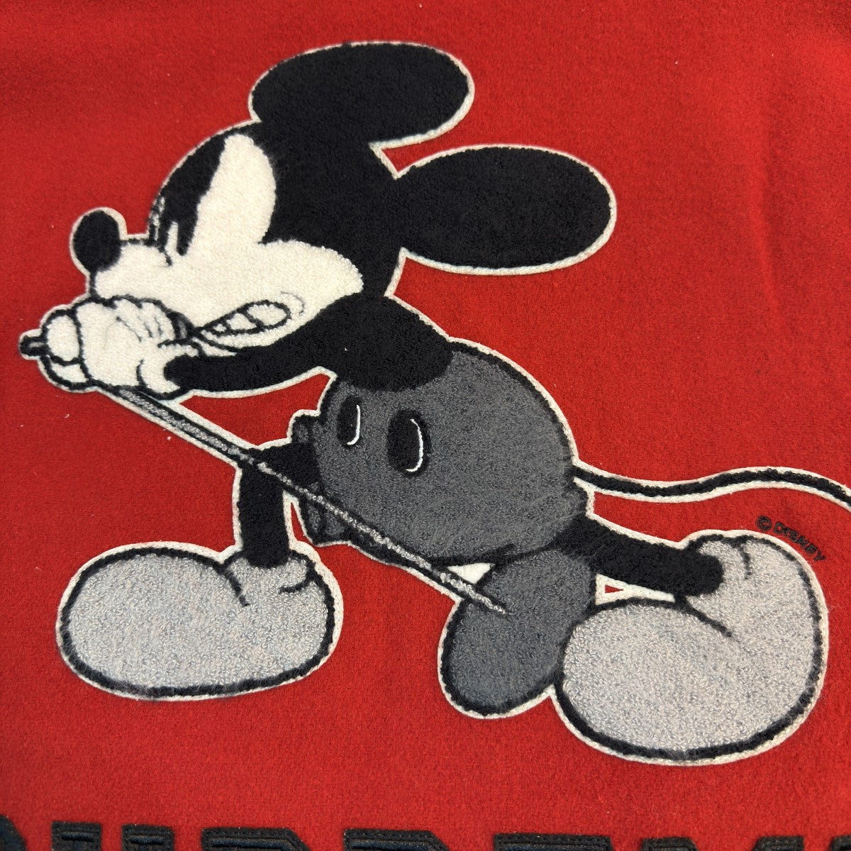 25AW/Mickey Varsity Jacket／ナンバーナインミッキーバーシティジャケット