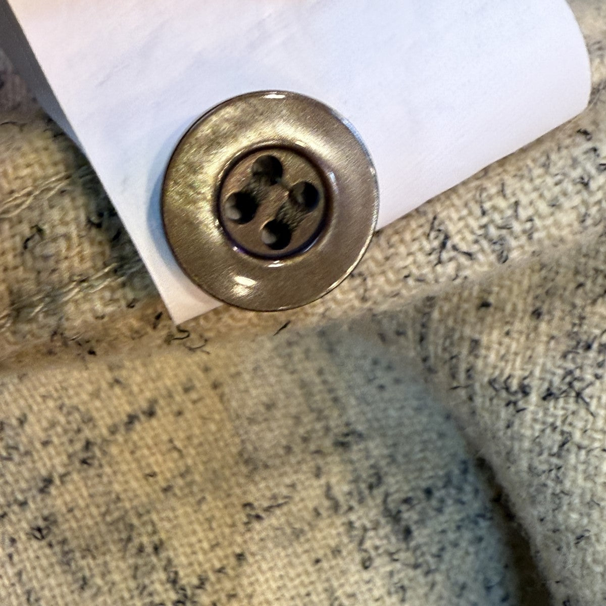 TENDERLOIN(テンダーロイン) T-WOOL SHT／ウールシャツ ベージュ