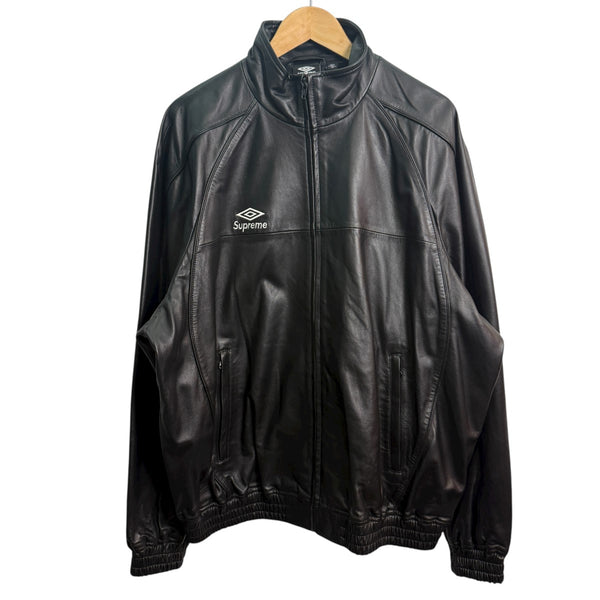 Supreme×UMBRO 25AW/Leather Track Jacket／レザートラックジャケット