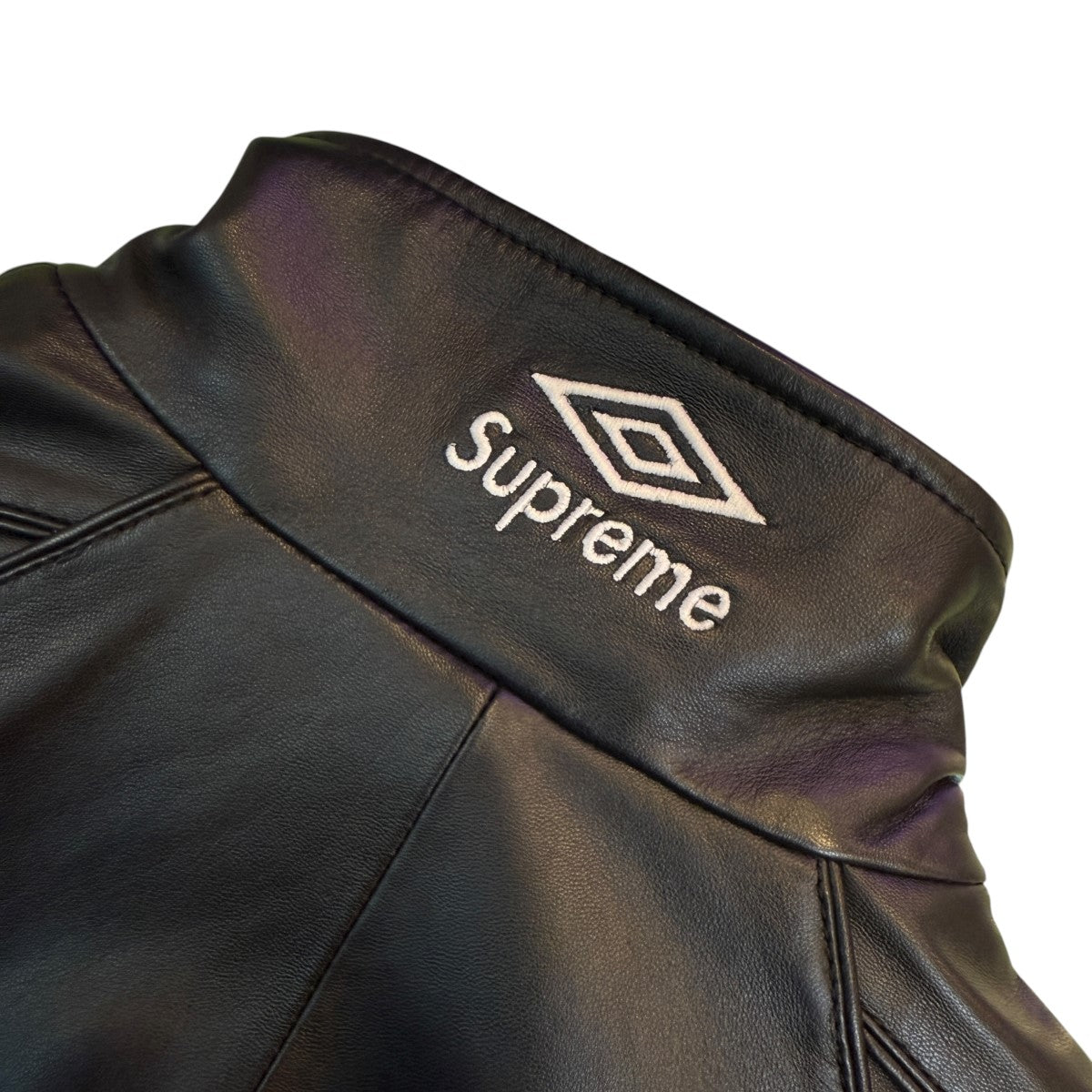Supreme×UMBRO 25AW/Leather Track Jacket／レザートラックジャケット