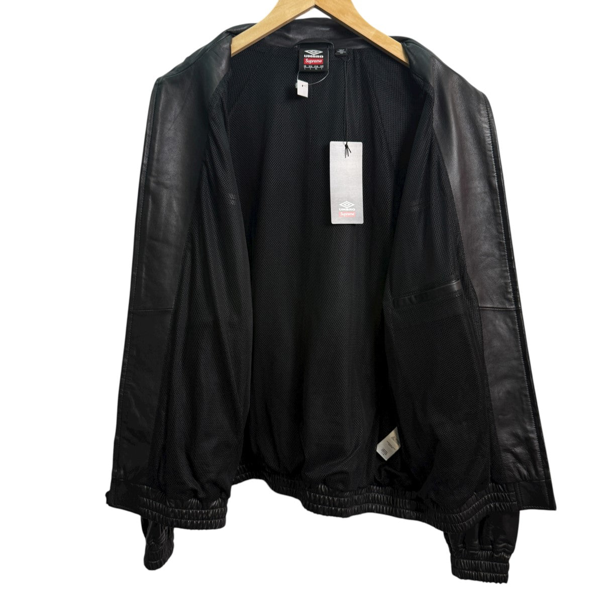Supreme×UMBRO 25AW/Leather Track Jacket／レザートラックジャケット