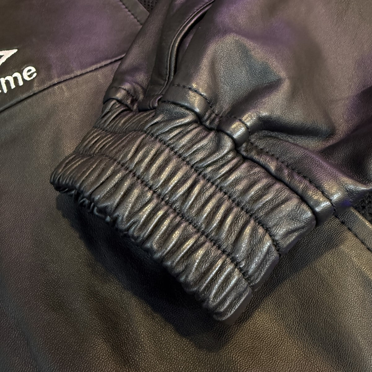 Supreme×UMBRO 25AW/Leather Track Jacket／レザートラックジャケット