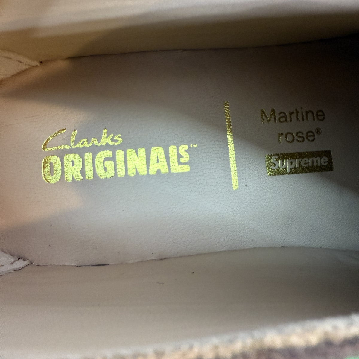 Supreme×Martine rose×CLARKS 24AW/Desert Trek／クラークスオリジナルズ デザートトレックシューズ 古着・中古-4枚目のアイテム画像