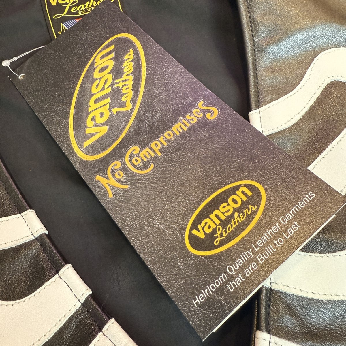 MASTERMIND WORLD×VANSON LEATHER 25AW/BONES VEST／ボーンレザーベストMW25C15-VE100 古着・中古-7枚目のアイテム画像
