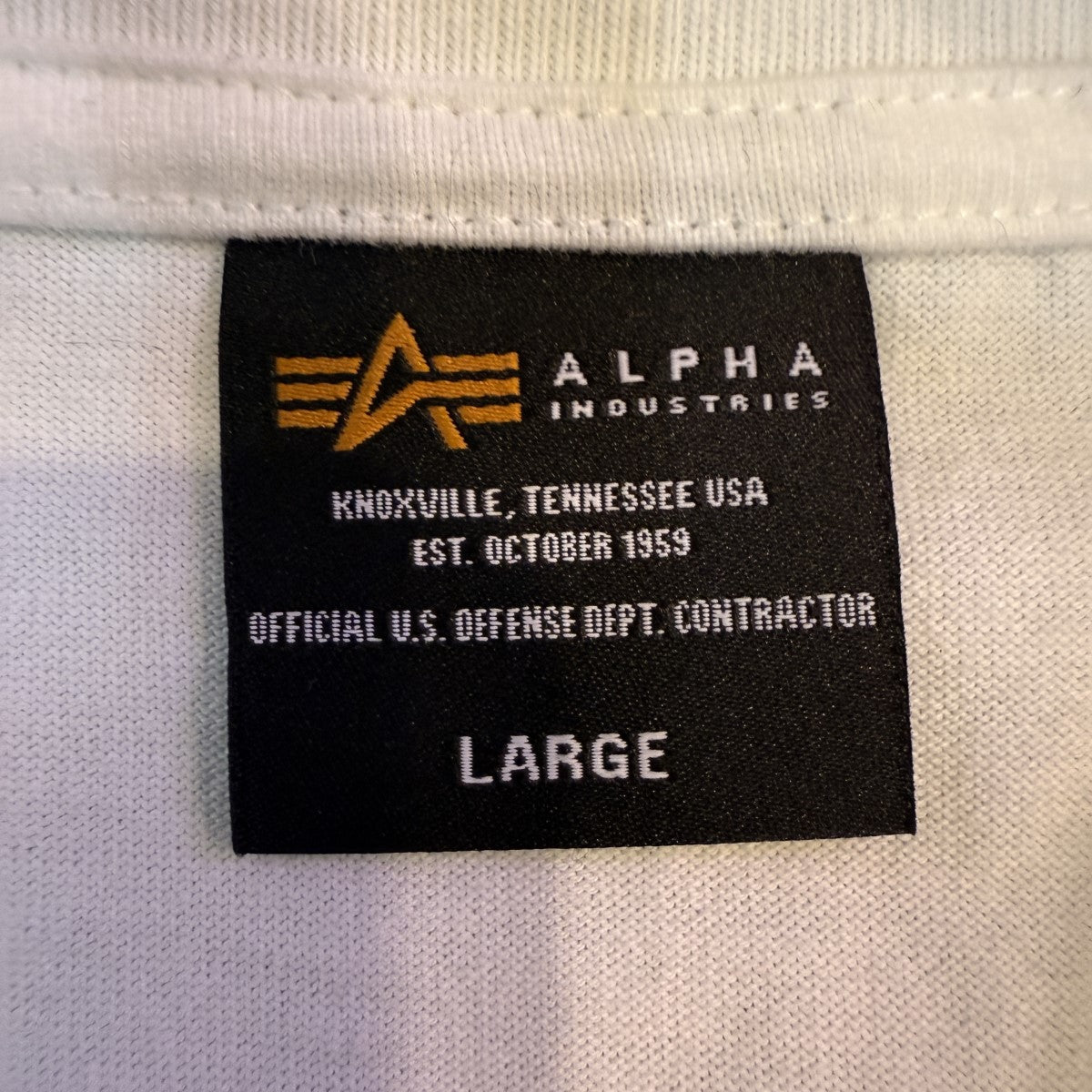 MASTERMIND WORLD×ALPHA INDUSTRIES 25AW/TEE／コラボTシャツMW25C15-TS215 古着・中古-5枚目のアイテム画像