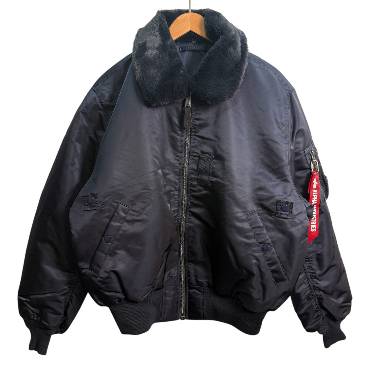 MASTERMIND WORLD×ALPHA INDUSTRIES 25AW/B-15 FLIGHT JACKET／B-15