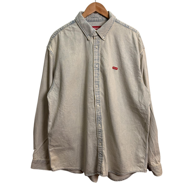 25aw【インディゴ・XXL】Small Box Denim Shirt Supreme Small Box Denim Shirt (FW25) - $148