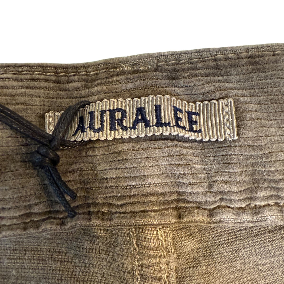 AURALEE(オーラリー) 25AW/PIGMENT DYED FINX CORDUROY WIDEピグメント