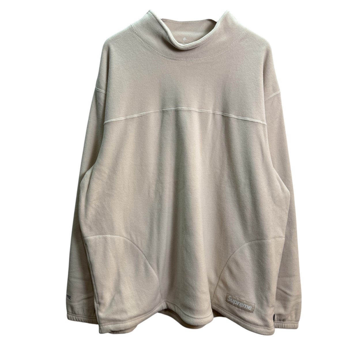 Supreme 22AW/Polartec Mock Neck PulloverStone／ポーラテック モックネックプルオーバー 古着・中古-1枚目のアイテム画像