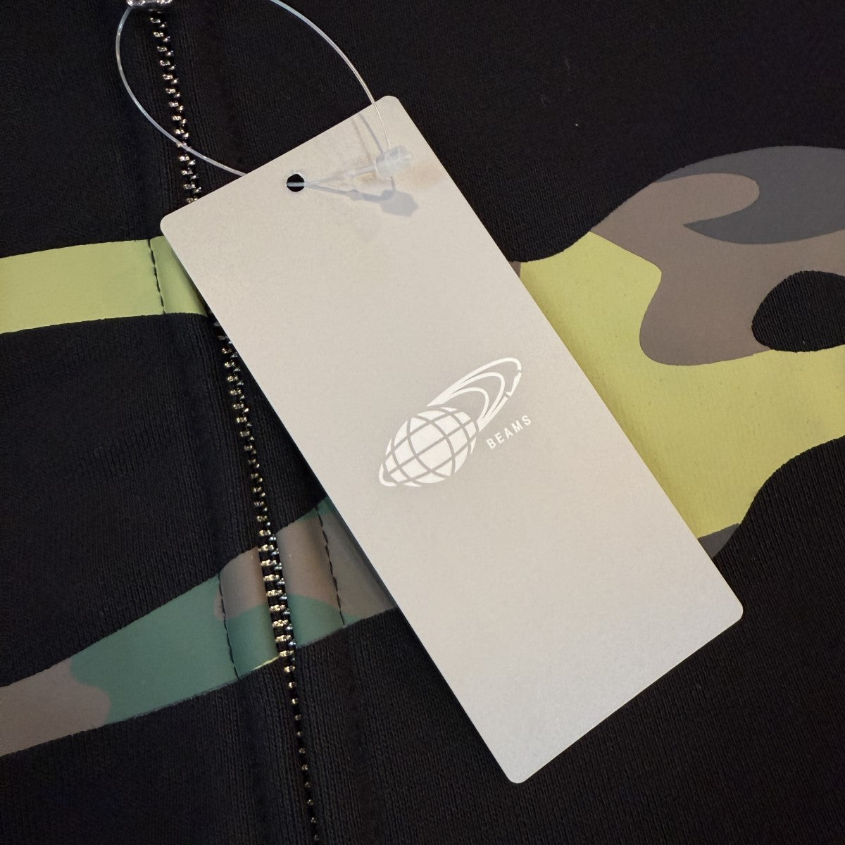 IDA sply×BEAMS 25AW/IDA BlkdaZp Camo／POPUP限定ジップパーカー