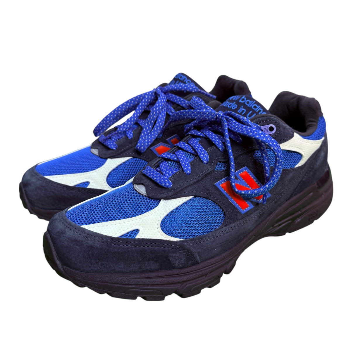 靴 KITH New Balance 993 Navy Princess Blue NEW BALANCE×KITH 993 Madison Square Garden Navy／Princess Blue