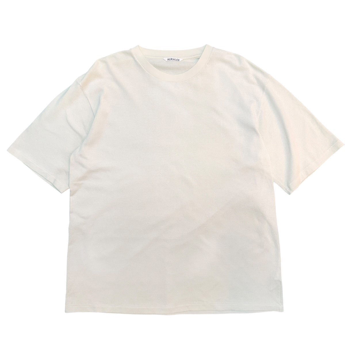 AURALEE 23SS/COTTON MESH TEE／コットンメッシュTシャツ/A23ST02CM 古着・中古-1枚目のアイテム画像