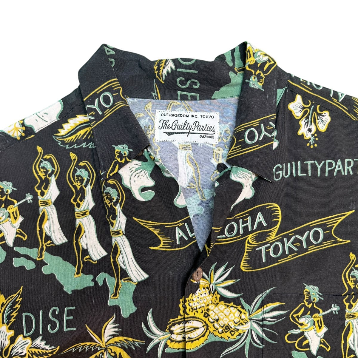 17SS/FUCK DREAM PARADISE S／S／半袖アロハシャツ