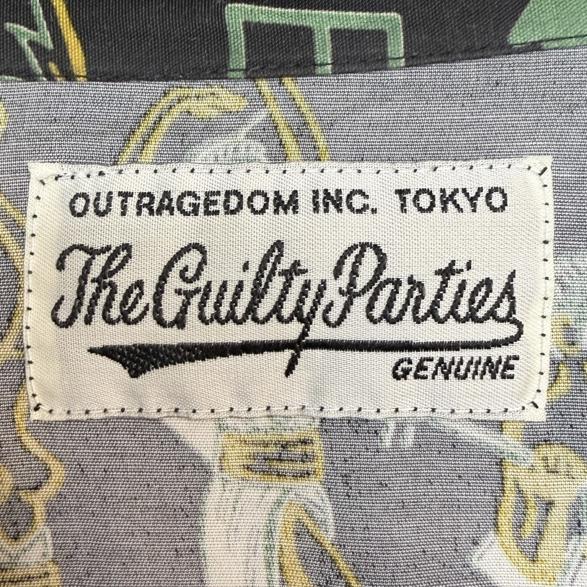 17SS/FUCK DREAM PARADISE S／S／半袖アロハシャツ