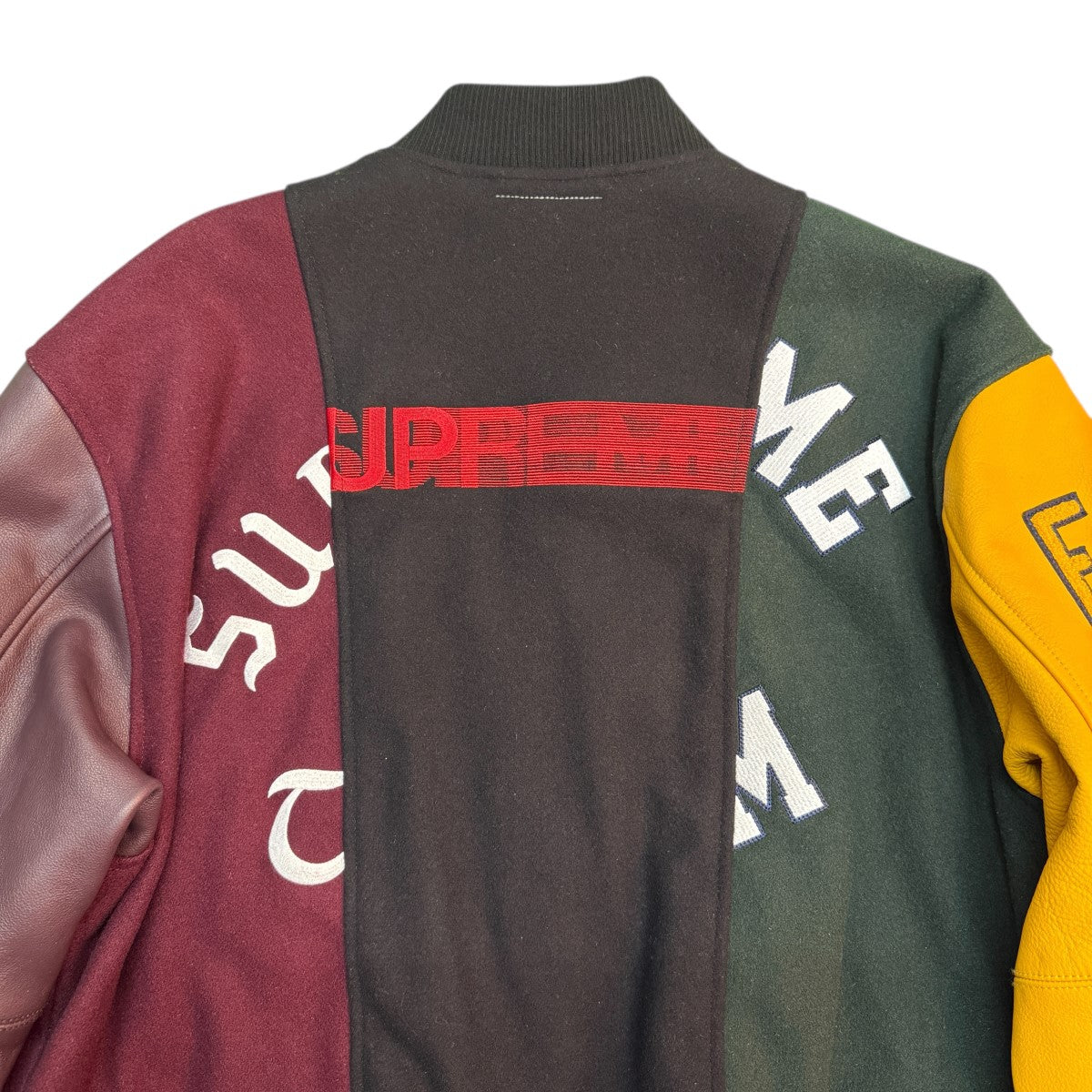 24AW/Split Varsity Jacket／MM6 メゾンマルジェラ スプリットバーシティージャケット