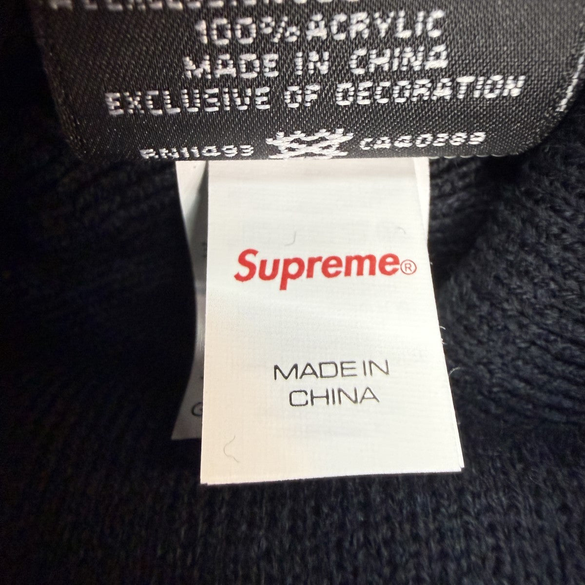 Supreme×New Era 25AW/Box Logo Beanie／ボックスロゴビーニー 古着・中古-5枚目のアイテム画像