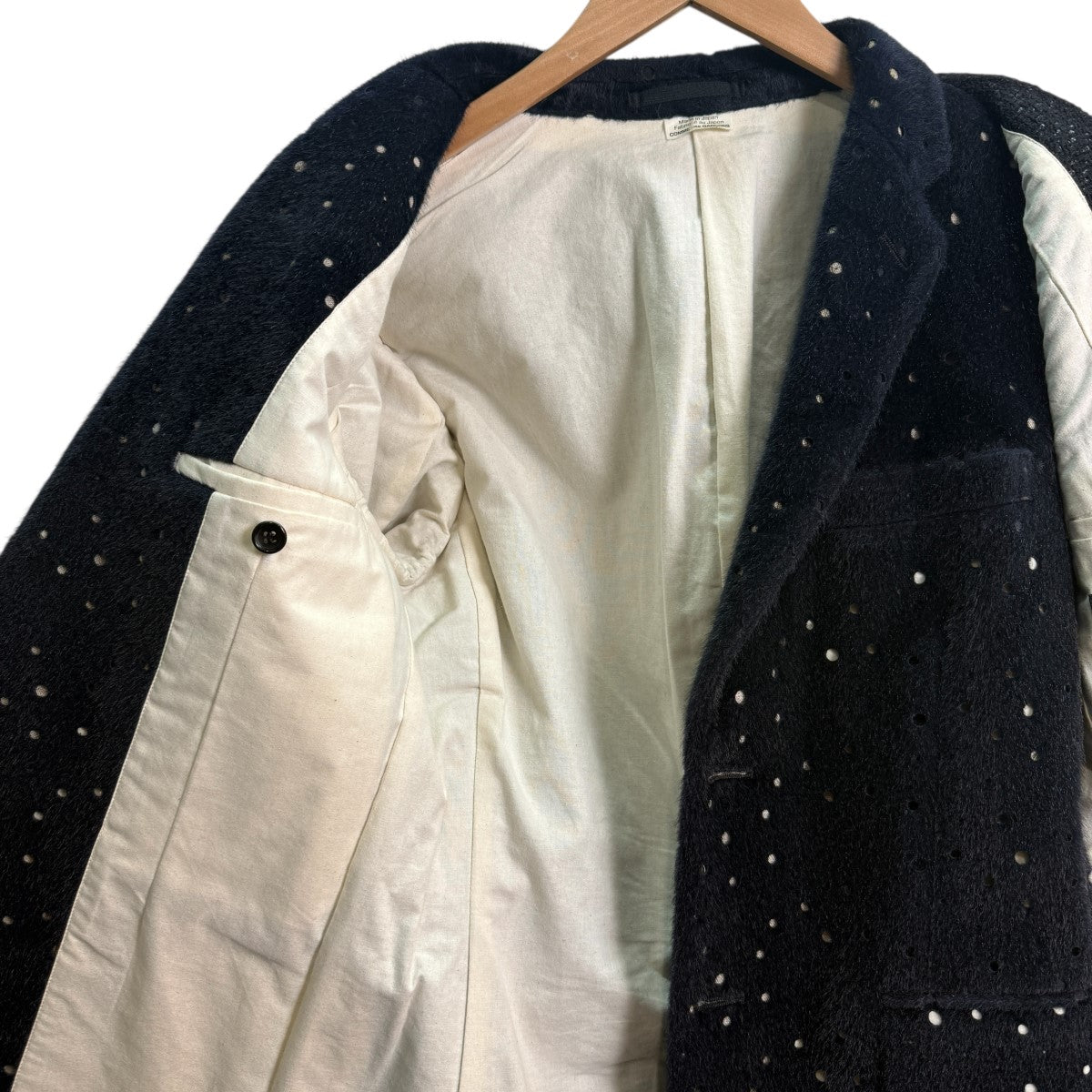 COMME des GARCONS HOMME PLUS 17AW/再構築ドッキングジャケット／テーラードジャケットPT-J010 古着・中古-6枚目のアイテム画像