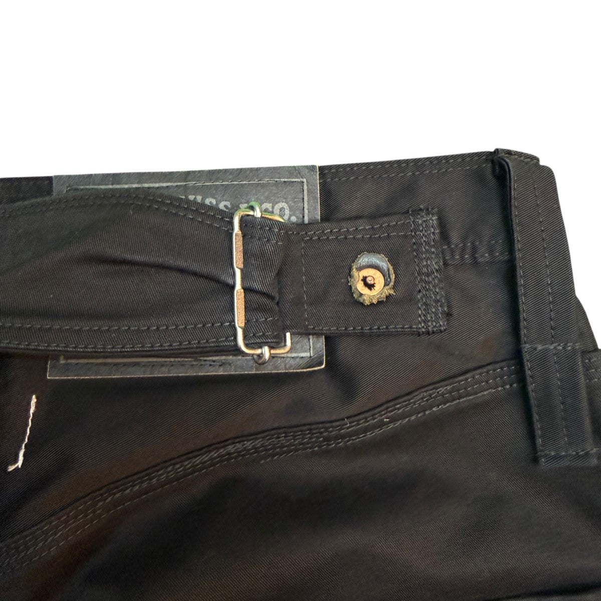 23AW/綿ウレタンストレッチチノ／WネームチノパンツWL-P913