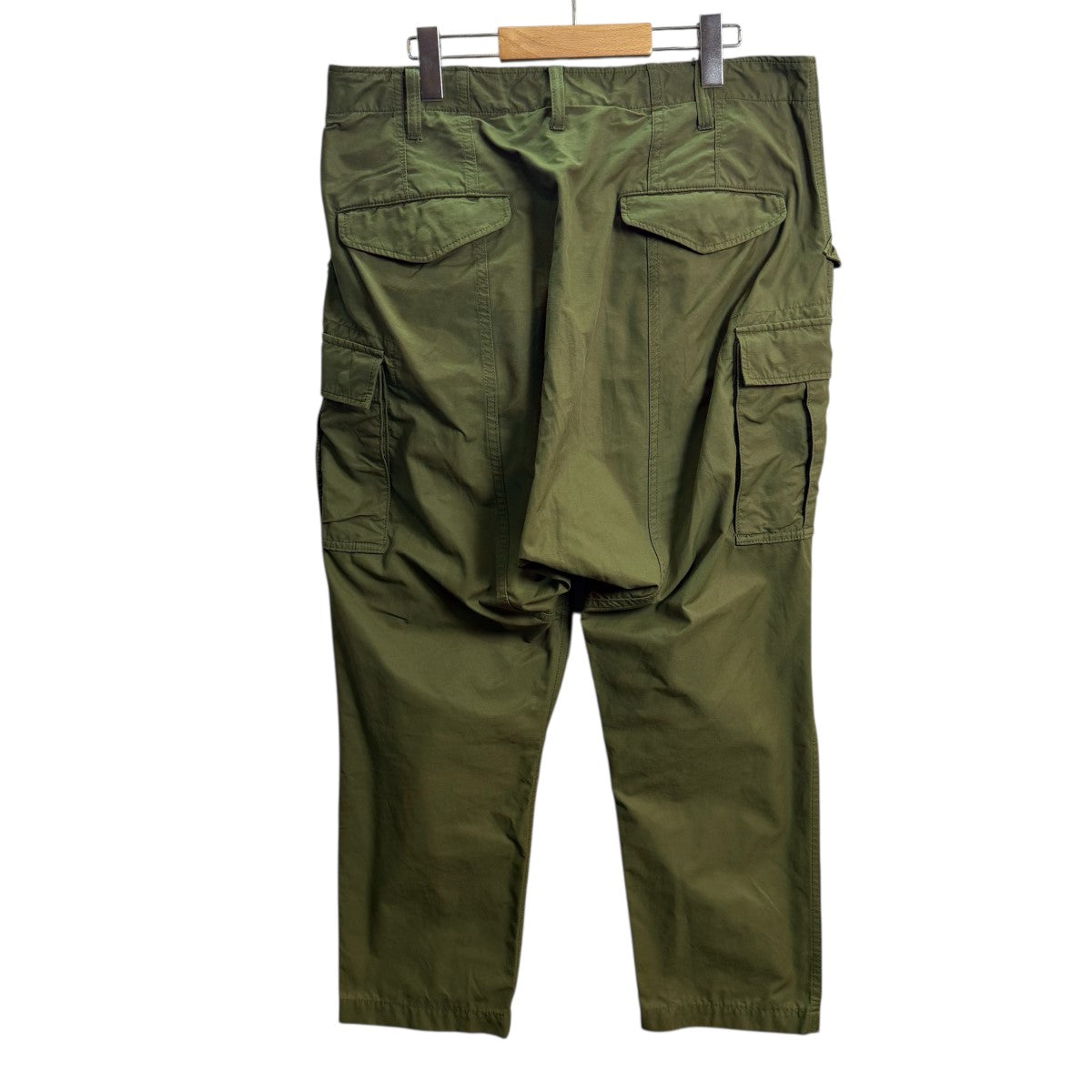 19SS/綿ナイロンツイル 塩縮撥水加工 P032／カーゴパンツWC-P032