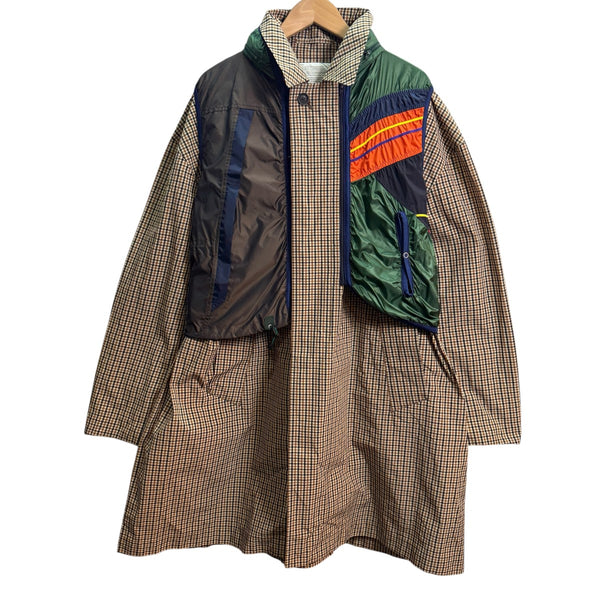 KOLOR(カラー) 21SS/ドッキングナイロンコート／ナイロンコート21SCM