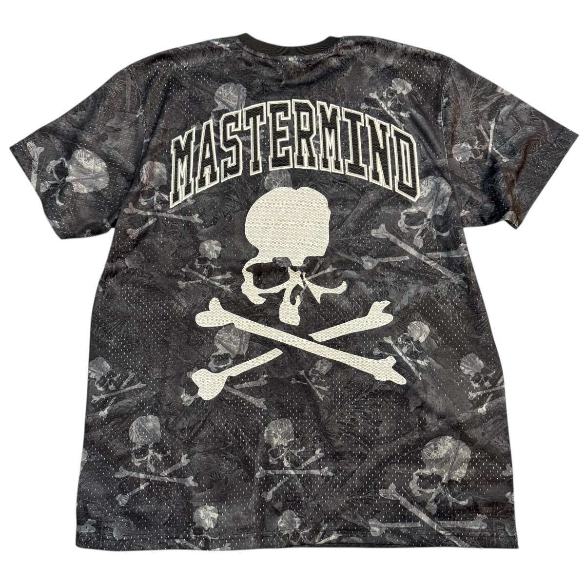 Mastermind World×Mitchell ＆ Ness 25AW/PRINT BP MESH／プリントメッシュTシャツMN-A25-J300-C10 古着・中古-2枚目のアイテム画像