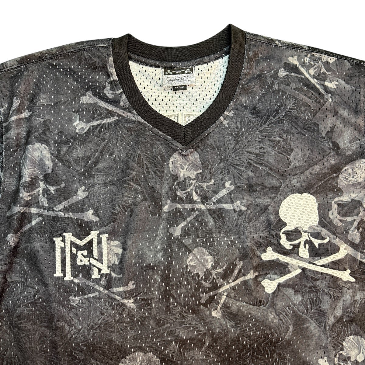 Mastermind World×Mitchell ＆ Ness 25AW/PRINT BP MESH／プリントメッシュTシャツMN-A25-J300-C10 古着・中古-3枚目のアイテム画像