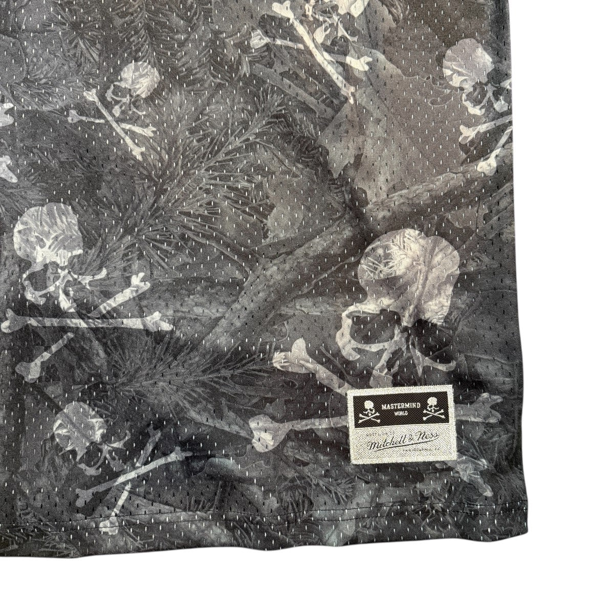 Mastermind World×Mitchell ＆ Ness 25AW/PRINT BP MESH／プリントメッシュTシャツMN-A25-J300-C10 古着・中古-4枚目のアイテム画像