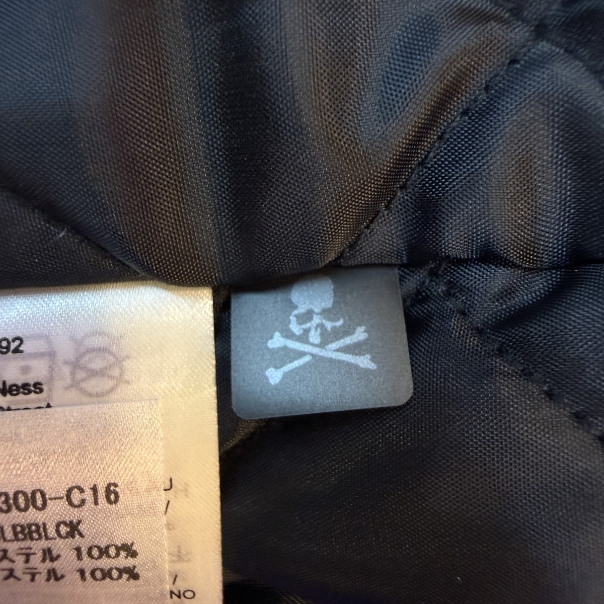 Mastermind WORLD×MITCHELL ＆ NESS 25AW/PRINT SATIN JACKET／サテンジャケットMN-A25-J300-C16 古着・中古-8枚目のアイテム画像