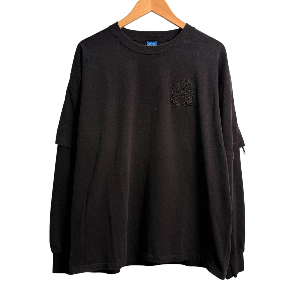 25AW/In ＆ Out Fake Layered Top／ロングスリーブTシャツ