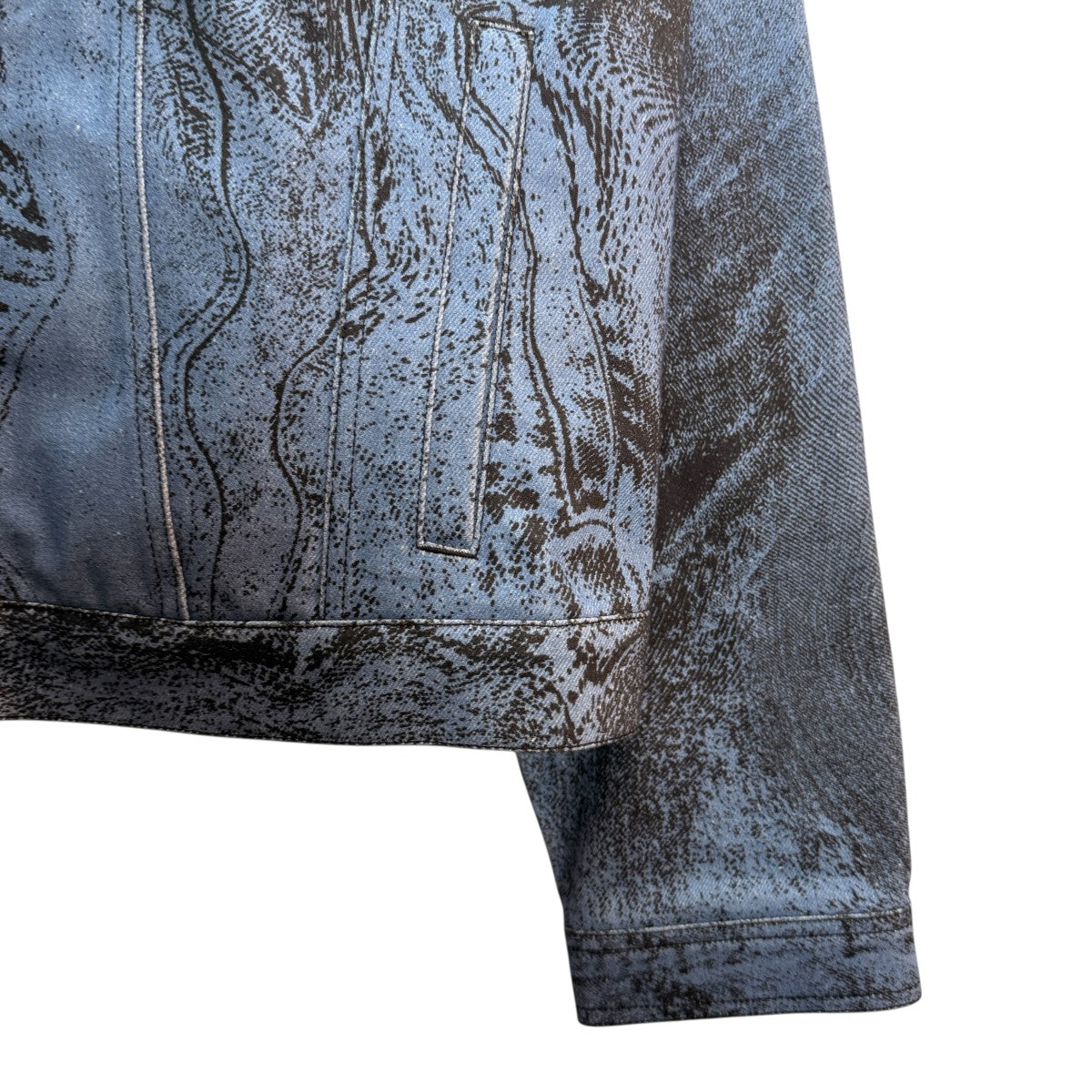 25SS/Distoreted Denim Jacket／デニムジャケットSS25HAU00005009
