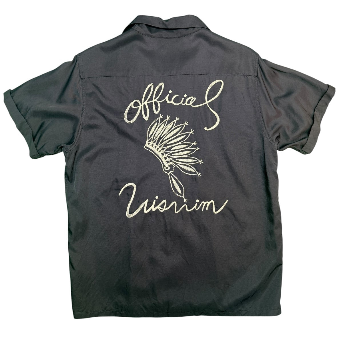 VISVIM 16SS/IRVIING SHIRT S／S RAYON COTTON／オープンカラーシャツ0116105011029 古着・中古-1枚目のアイテム画像