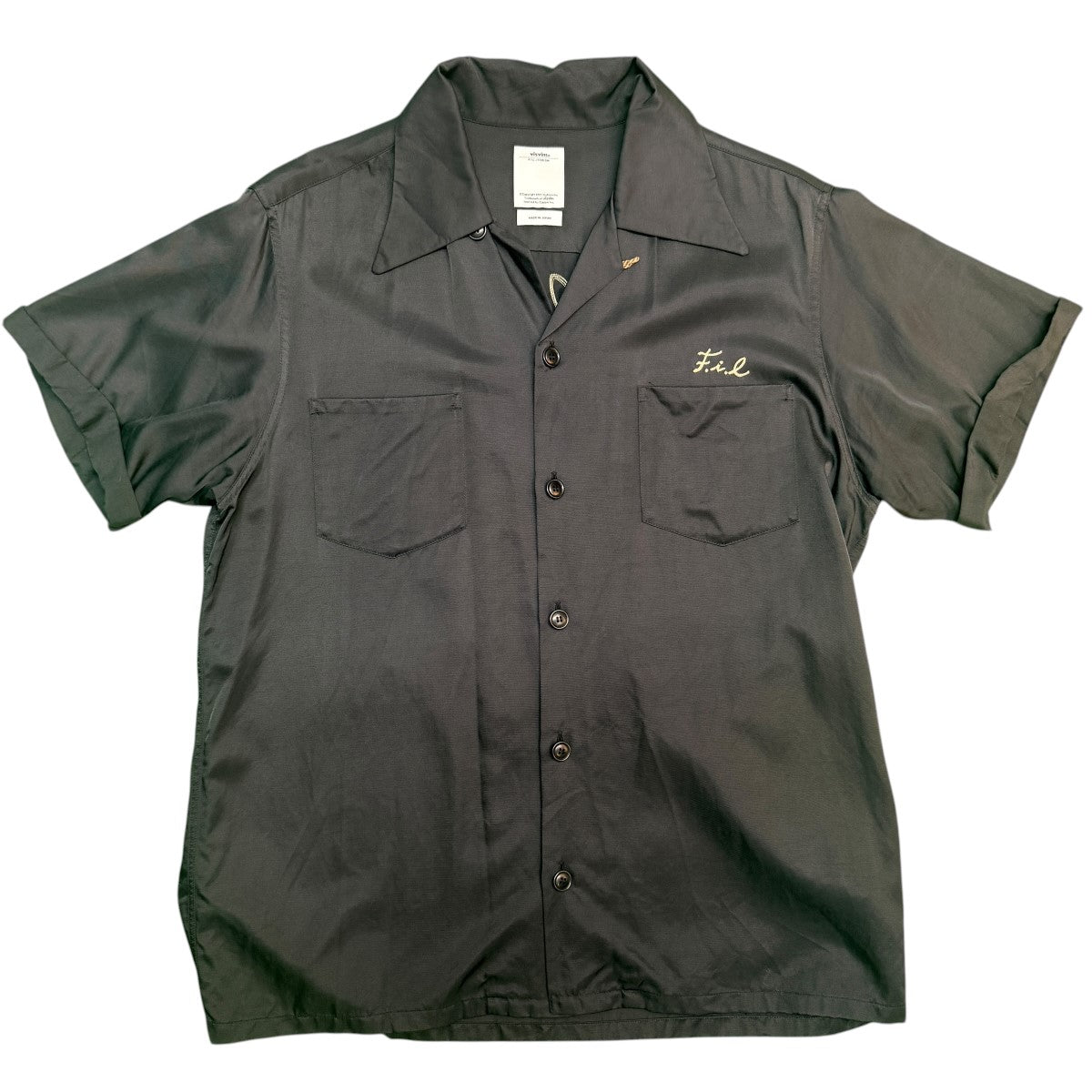 VISVIM 16SS/IRVIING SHIRT S／S RAYON COTTON／オープンカラーシャツ0116105011029 古着・中古-2枚目のアイテム画像