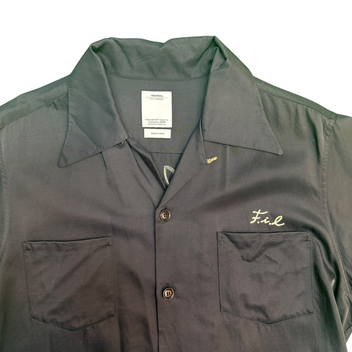 VISVIM 16SS/IRVIING SHIRT S／S RAYON COTTON／オープンカラーシャツ0116105011029 古着・中古-3枚目のアイテム画像