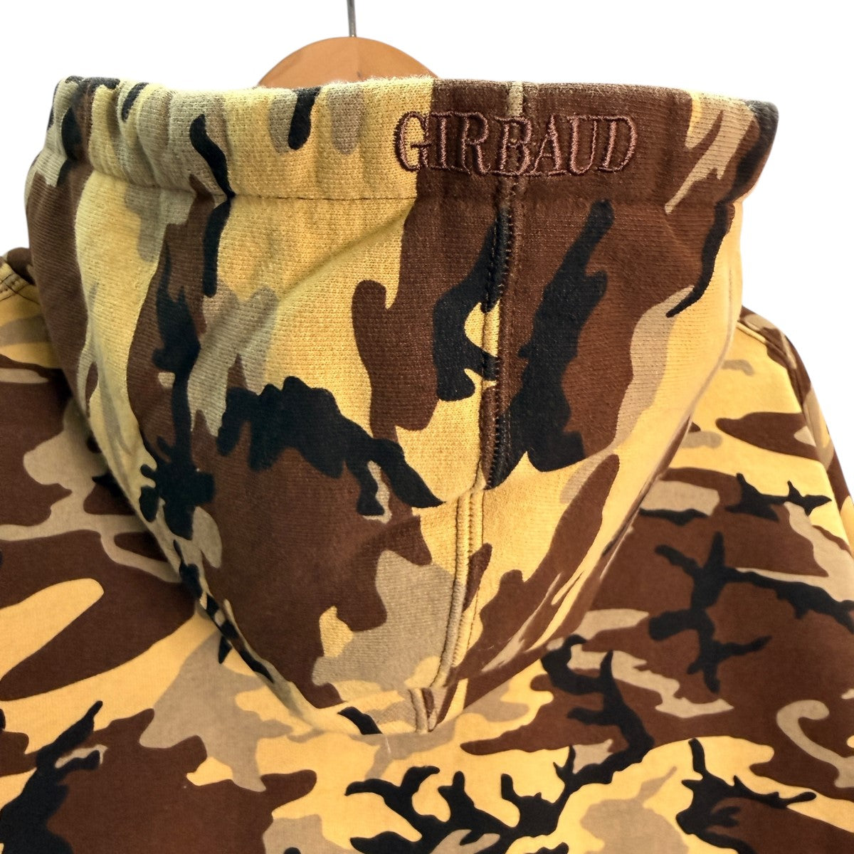 25SS/Zip Up Hooded Sweatshirt Camo／ジップアップスウェットパーカーカモカラー