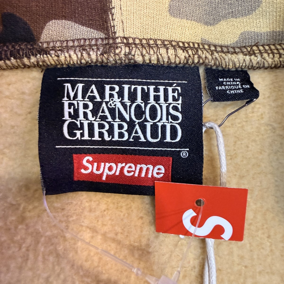 25SS/Zip Up Hooded Sweatshirt Camo／ジップアップスウェットパーカーカモカラー