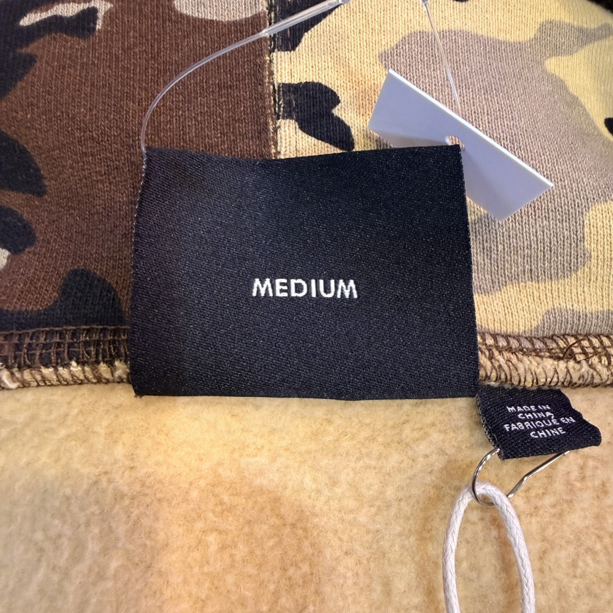 25SS/Zip Up Hooded Sweatshirt Camo／ジップアップスウェットパーカーカモカラー