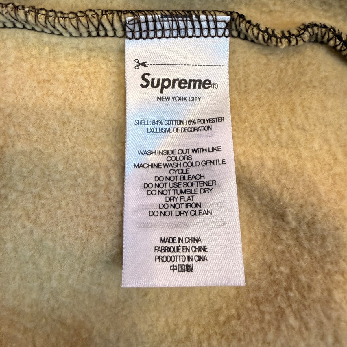 25SS/Zip Up Hooded Sweatshirt Camo／ジップアップスウェットパーカーカモカラー