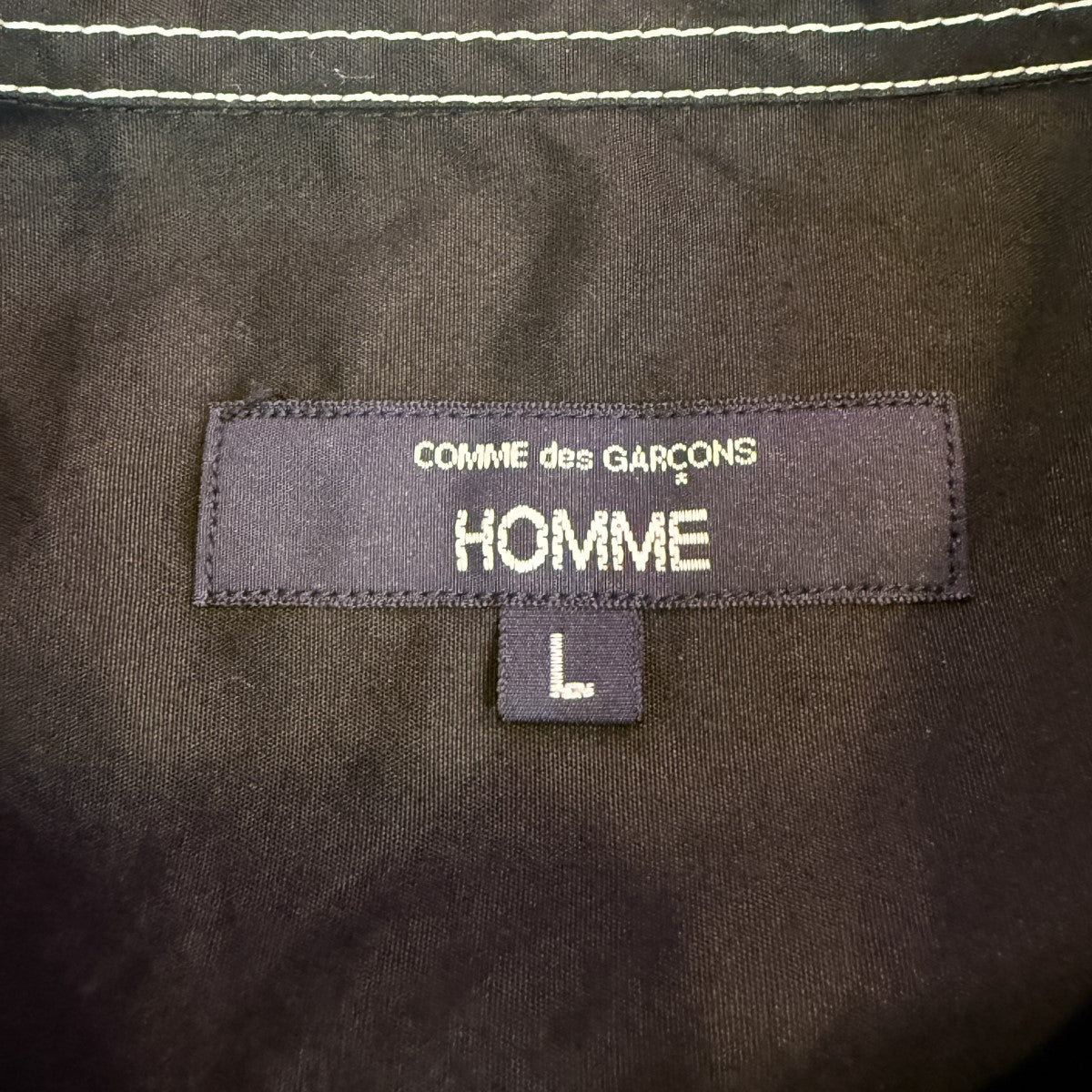 COMME des GARCONS HOMME 25AW/綿ブロード 製品洗 ブラウス／シャツHP-B013 古着・中古-5枚目のアイテム画像