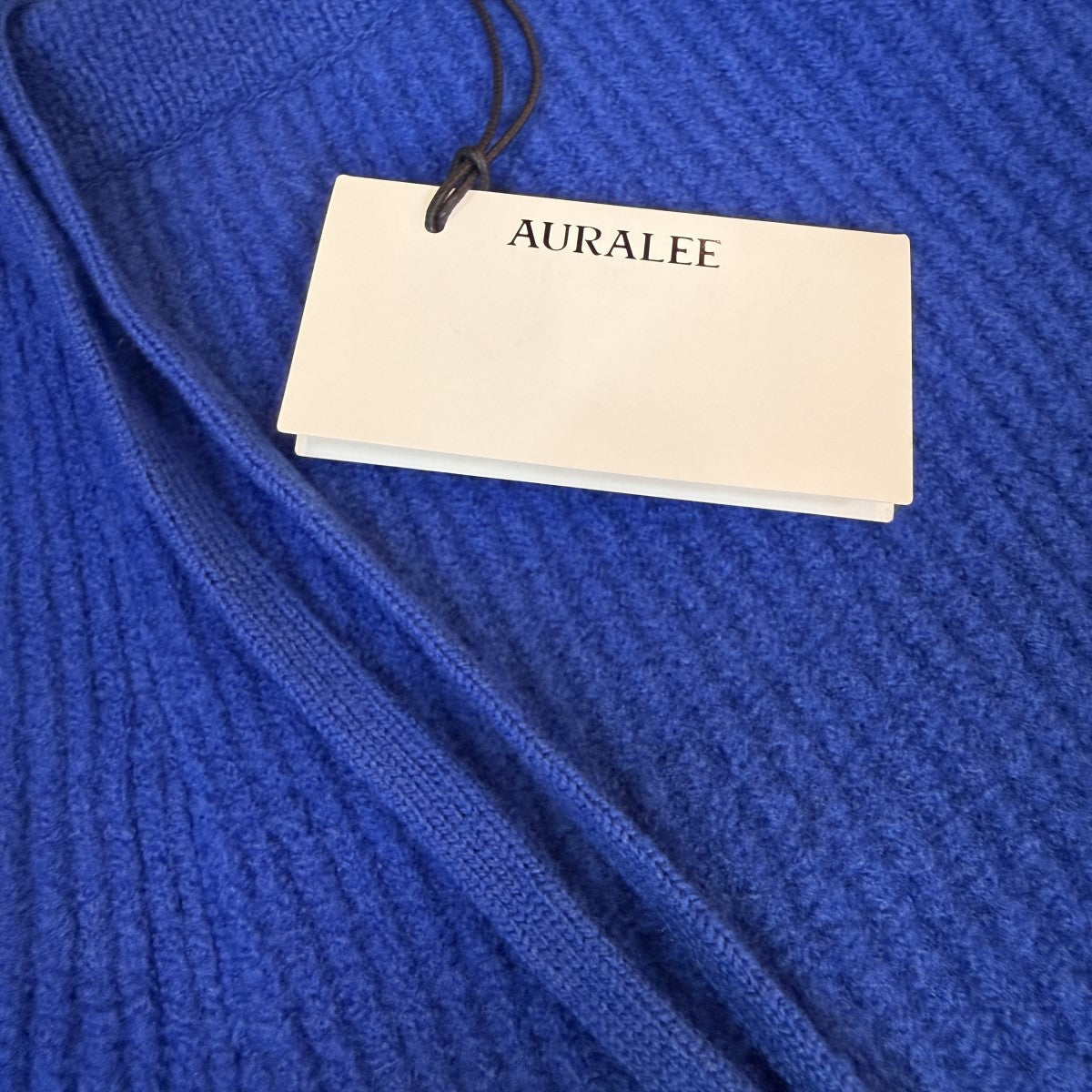 23AW/MILLED FRENCH MERINO RIB KNIT PANTS／リブニットパンツA23AP03MR