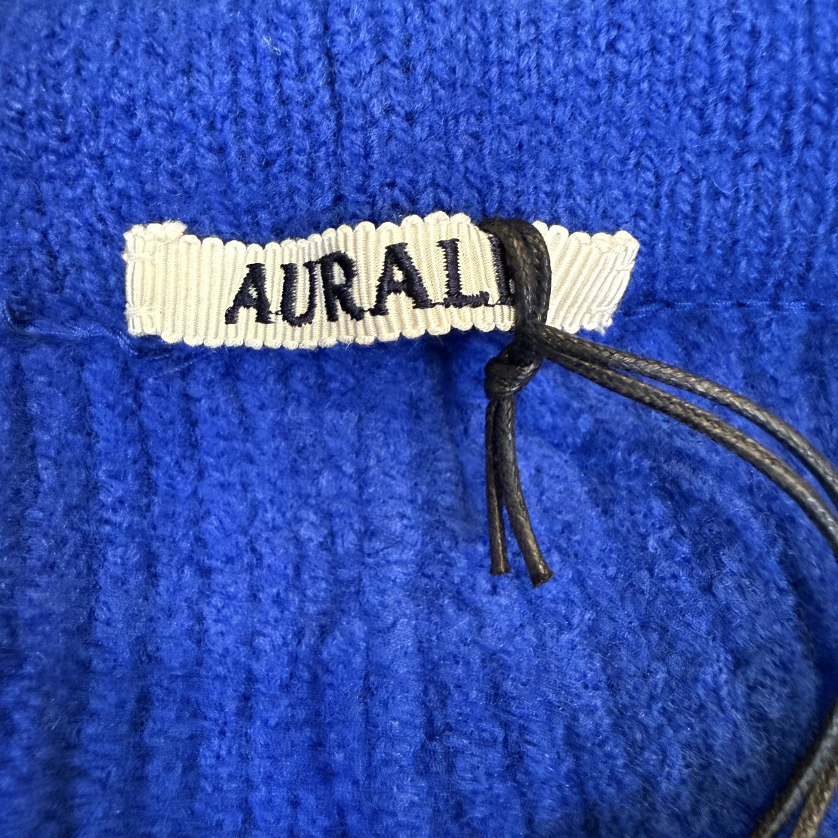 AURALEE(オーラリー) 23AW/MILLED FRENCH MERINO RIB KNIT PANTS