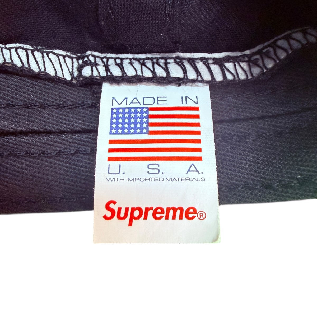 Supreme 24SS/2-Tone S Logo 6-Panel／2トーンSロゴ6パネルキャップ 古着・中古-5枚目のアイテム画像