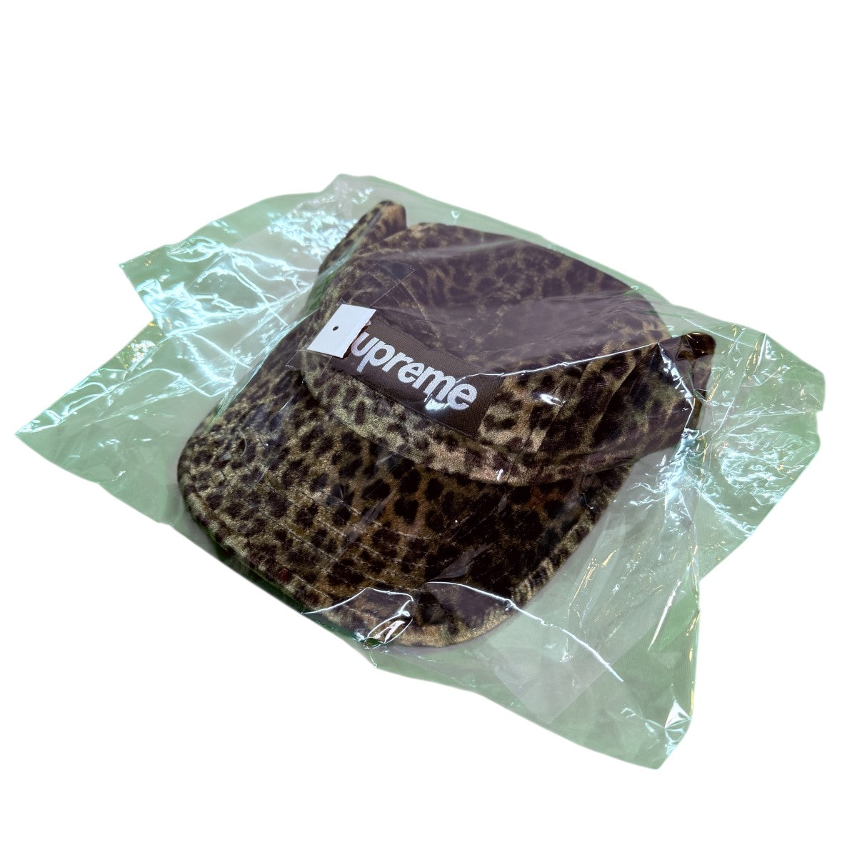 Supreme(シュプリーム) 24SS/Leopard Velvet Camp Cap／レオパード